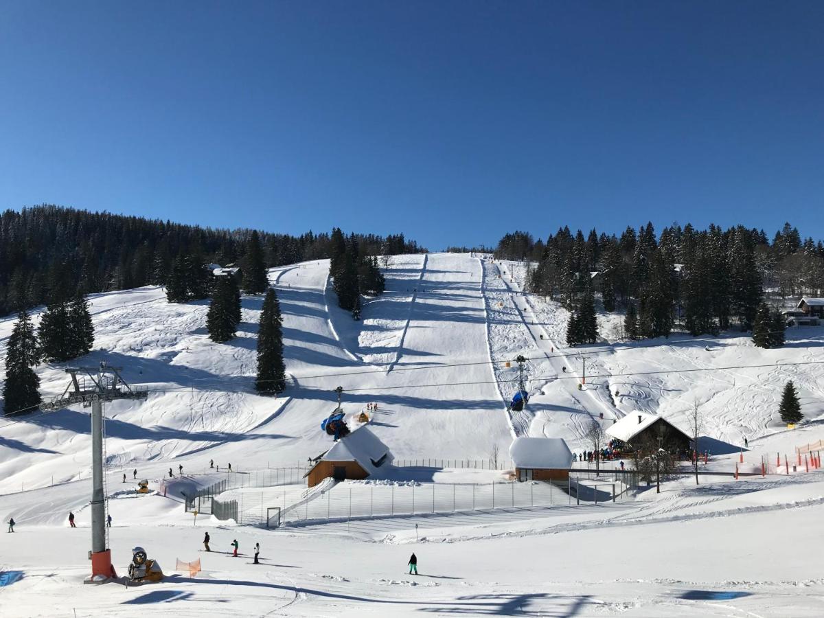 Ferienwohnung Feldberg Mit Whirlpool Direkt An Der Skipiste Dış mekan fotoğraf