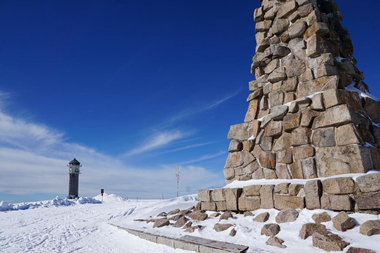 Ferienwohnung Feldberg Mit Whirlpool Direkt An Der Skipiste Dış mekan fotoğraf